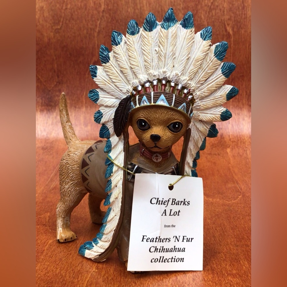 Feathers' and Fur Chihuahua Collection. "Sir Barks A Lot". - Picture 2 of 7